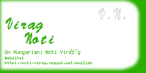 virag noti business card